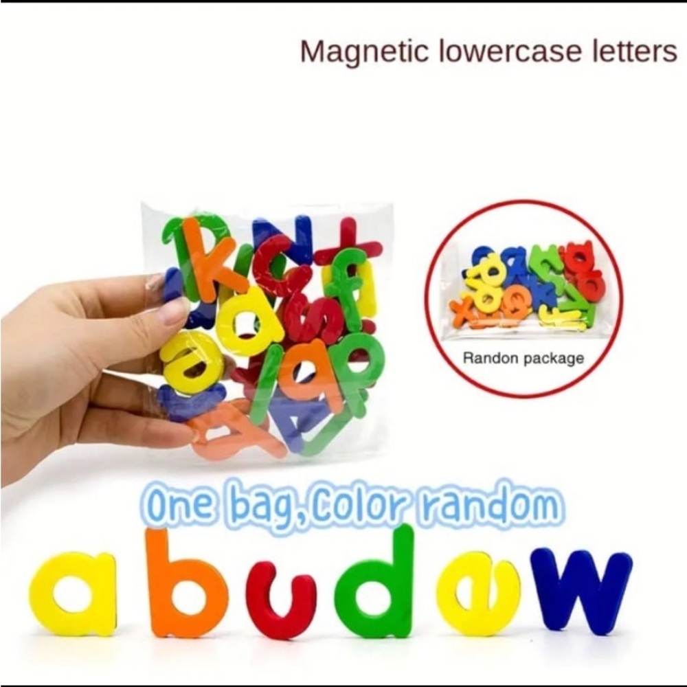 New! Magnetic Alphabet / Number Stickers: Educational Toys For Kids To Learn - Picture 4 of 7